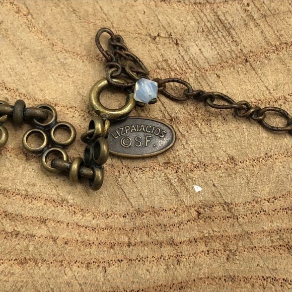 Liz Palacios Swarovski Crystal Choker Necklace - Picture 6 of 6